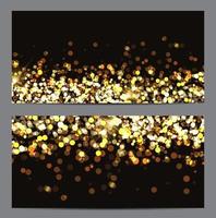 Gold Paint Glittering Textured Art Illustration. Vector Illustra