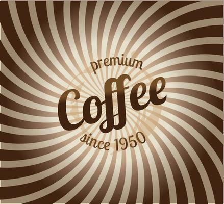 Coffee bean design vector
