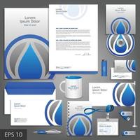 Corporate Business Kit design vector