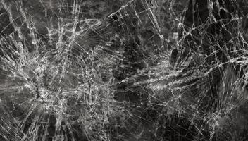 Abstract image of broken glass texture photo