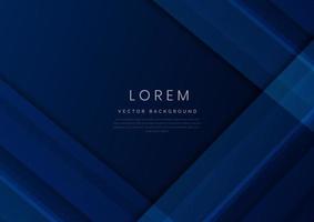 Abstract blue geometric diagonal overlay layer background. vector