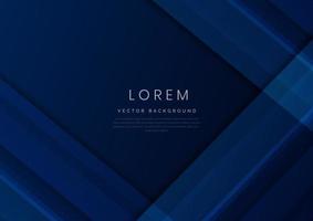 Abstract blue geometric diagonal overlay layer background. vector