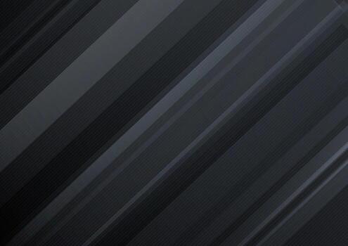 Fondo de capa de superposición diagonal geométrica oscura y gris abstracta. vector
