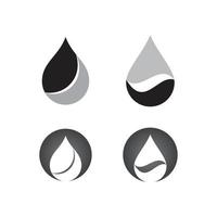 water drop Logo vector