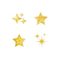 Star gold Logo vector