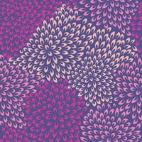 Abstract Flower Seamless Pattern Background vector