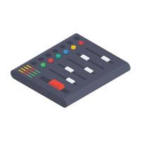 Audio Controller Concepts vector