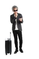 Man with Luggage photo