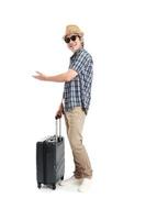 Man with Luggage photo