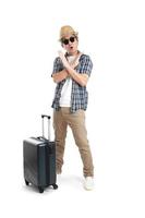 Man with Luggage photo