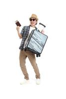 Man with Luggage photo