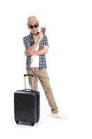 Man with Luggage photo