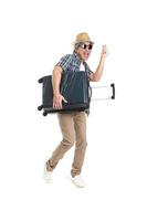 Man with Luggage photo