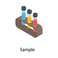 Test Tubes Concepts vector