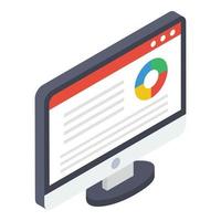 Web Analytics Concepts vector