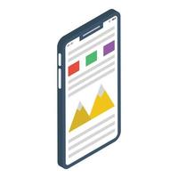 Mobile Layout Concepts vector