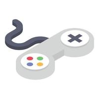 conceptos del controlador de juego vector