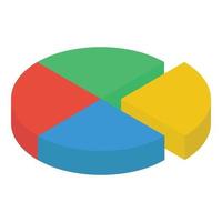 Pie Chart Concepts vector