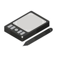 Graphic Tablet Concepts vector