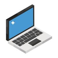 Trending Laptop Concepts vector