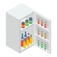 Fridge Household Appliance vector