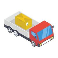conceptos de camiones de reparto