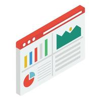 Web Analytics Concepts vector