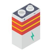 Power Battery Concepts vector