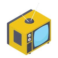 conceptos de diseño de televisión vector