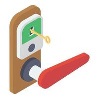 Door Lock Concepts vector