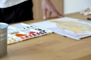 Water Color Work photo