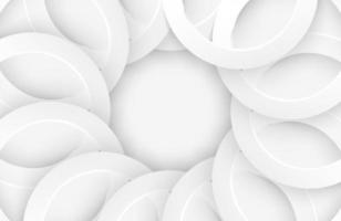 Abstract shape white background vector