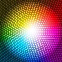 Circle Radius Abstract Rainbow Background Vector Illustration