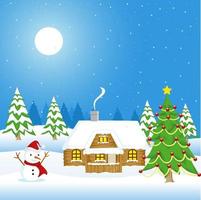 Christmas Theme And Background vector