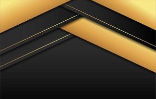 Gold and black abstract modern background