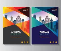 Annual Report design Layout Multipurpose use for any Project, annual report, Brochure, flyer, Poster, Booklet, etc. vector
