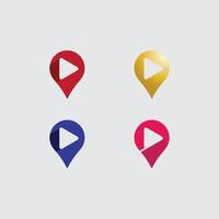 Location icon,Map logo for maps google maps, sign, route, position, symbol and vector logo