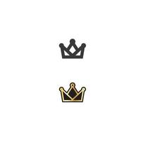 Crown Logo Template vector icon