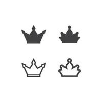 Crown Logo Template vector icon