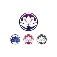 Beauty Vector lotus icon