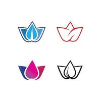 Beauty Vector lotus icon