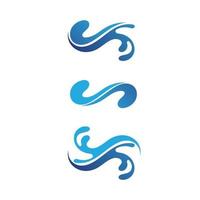 wave logo vector