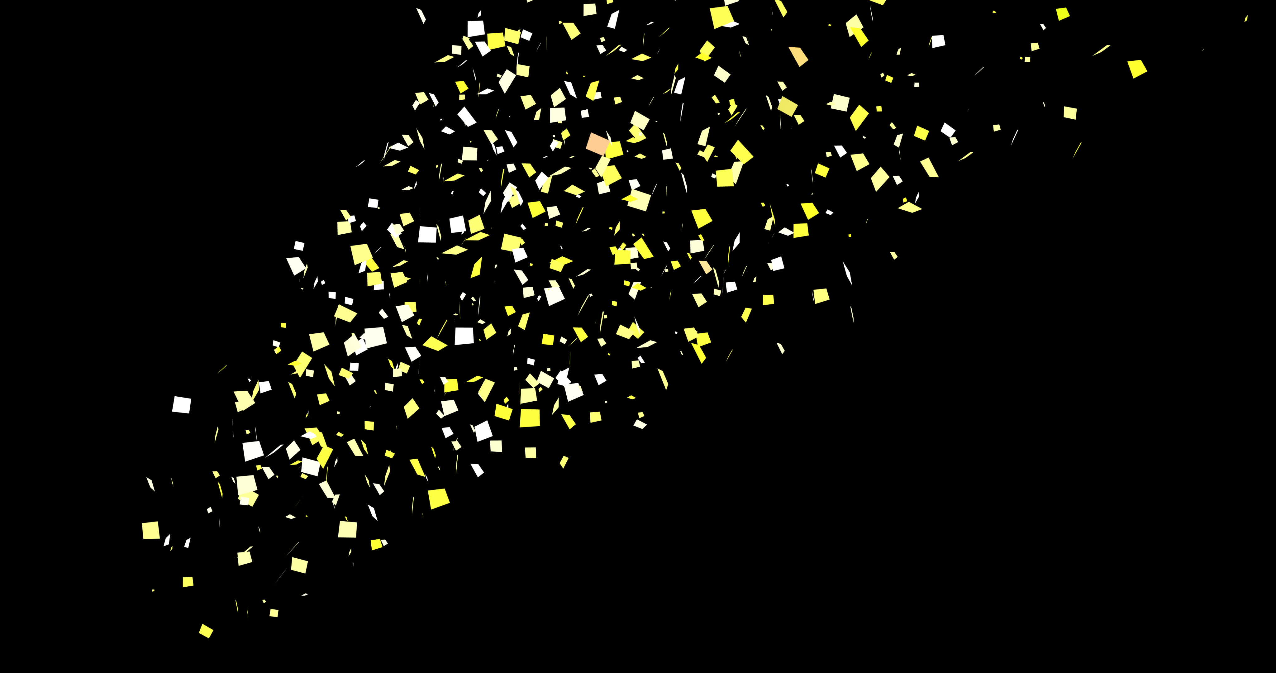 Confetti Transparent Stock Video Footage for Free Download