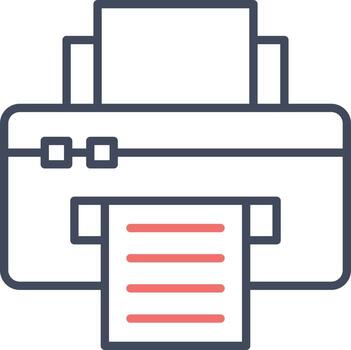 Printer Vector Icon
