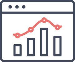 Website Analytics Icon vector