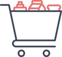 Full Cart Icon vector