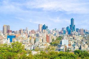 vista aérea, de, kaohsiung, de, cijin, taiwán foto