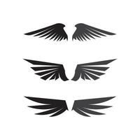 Falcon Wings Logo Template vector icon logo design app