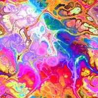 Acrylic Marbling Fractal Effect vector