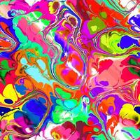 Abstract Liquid Flowing Ink Art vector